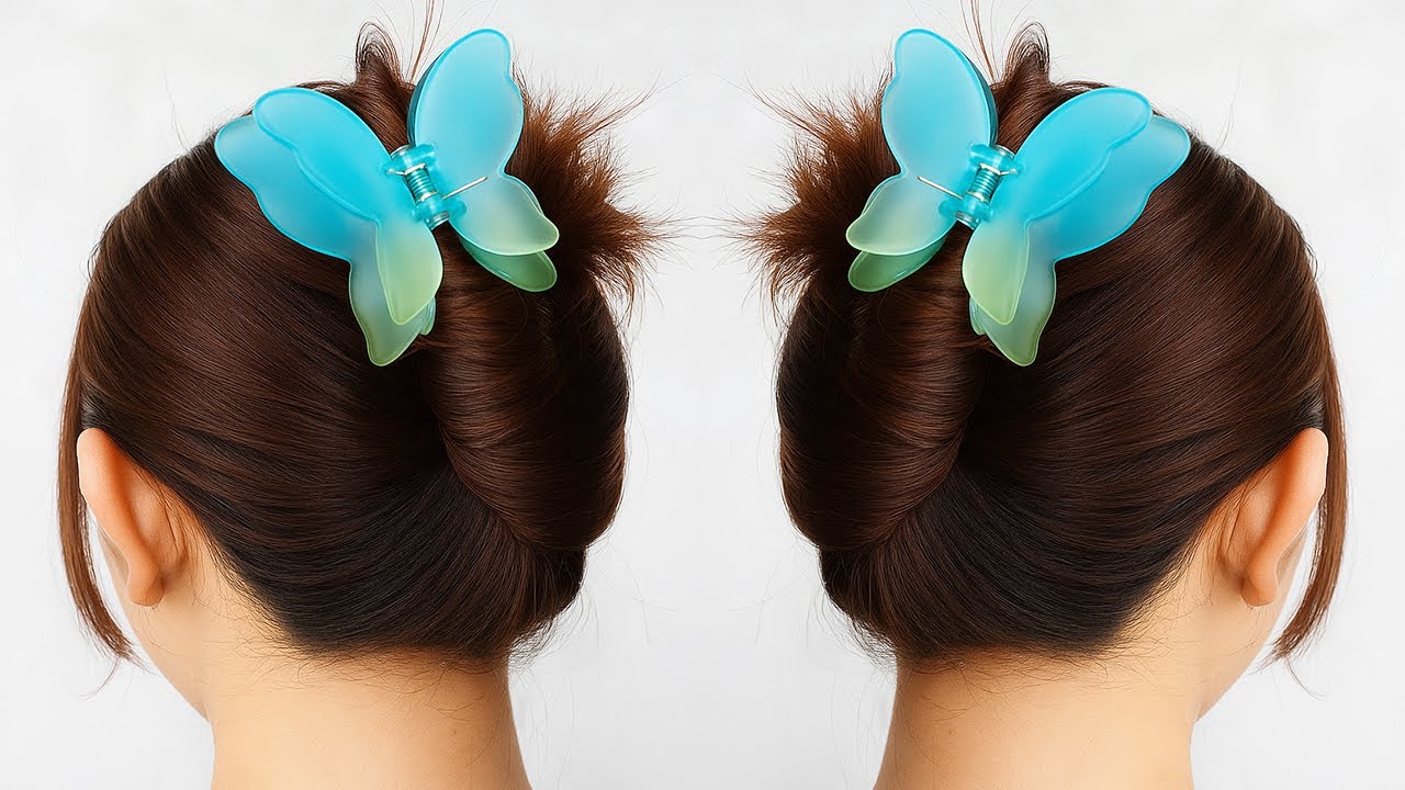 Prom Updo Hairstyles Tutorial | Easy Bun Hairstyle By Self