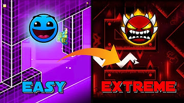 Geometry Dash JUMPSCARES but it gets more INTENSE