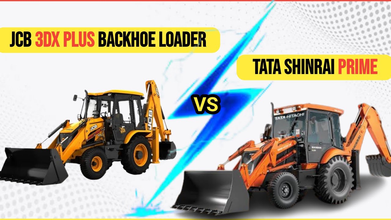 Jcb 3dx Plus Vs Tata Hitachi Shinrai Prime Backhoe Loader 🔥 अब हुआ ना बराबरी का मुकाबला भाई 😯