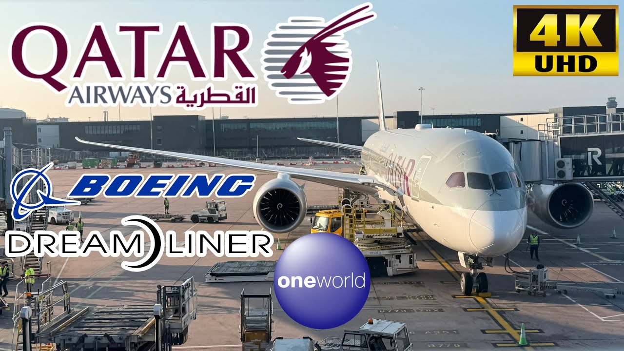 [Qatar Airways: QR21 Doha to Manchester United Kingdom] Boeing 787-9 Dreamliner Flight Review Econ
