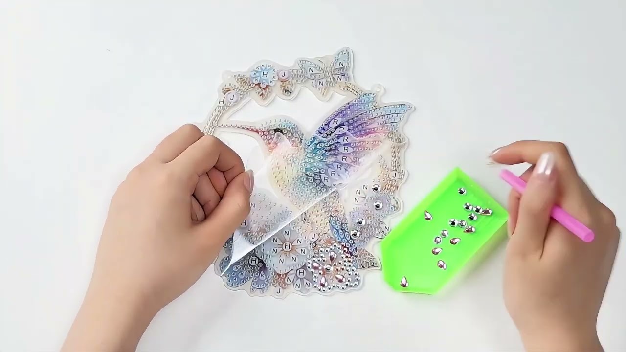WOODBESTS | Acrylic Jigsaw Puzzle Suncatcher - Blooming Heart
