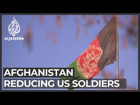US downsizes its troops in Afghanistan to 2,500
