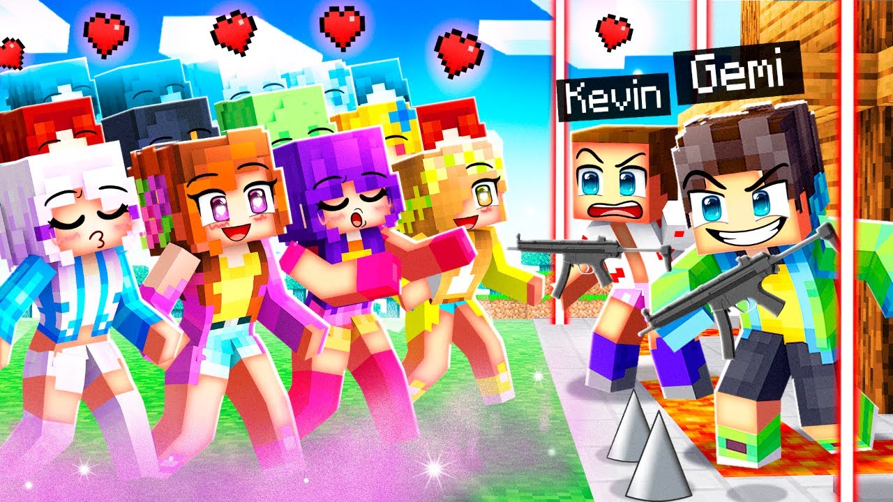 1000 FANGIRL DÉCHAÎNÉES vs MAISON ULTRA SÉCURISÉE sur Minecraft !