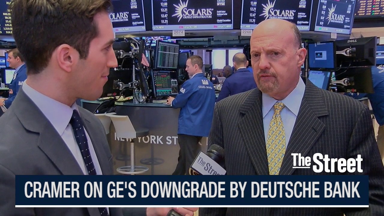 Jim Cramer: GE Downgrade by Deutsche Bank Was ‘Very Powerful’ Jim Cramer: GE Downgrade by Deutsche Bank Was ‘Very Powerful’