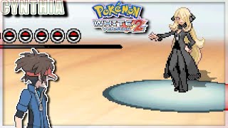 The Champion Cynthia Battle! - Pokemon Black and White 2