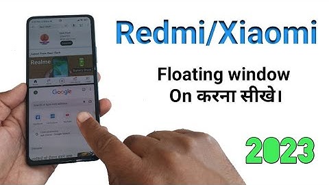 How to enable floating window in Redmi | #floatingwindow #redmi #miui13