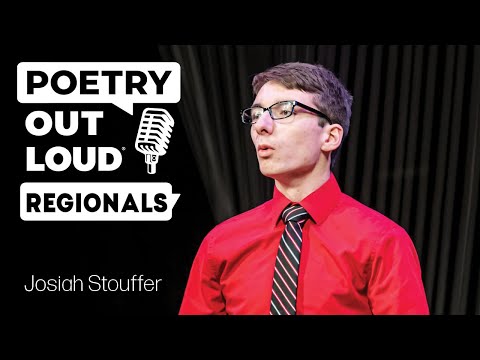 2023 Poetry Out Loud Regionals | Josiah Stouffer | Bloomsburg Christian School