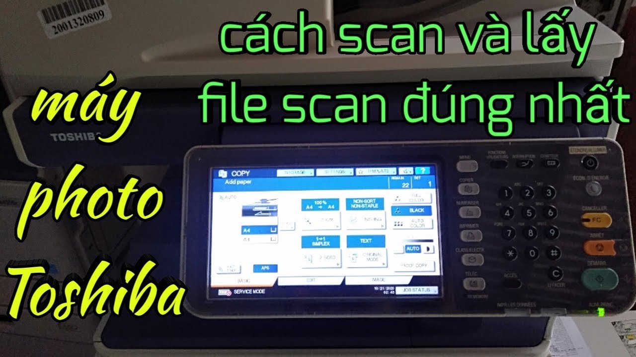Hướng dẫn cách Scan và cách lấy file Scan Win 10 trên... - youtube