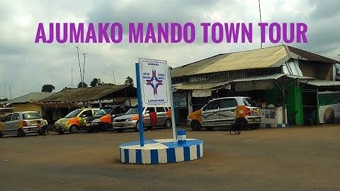 AJUMAKO MANDO TOWN TOUR DRIVE TO MANKESSIM
