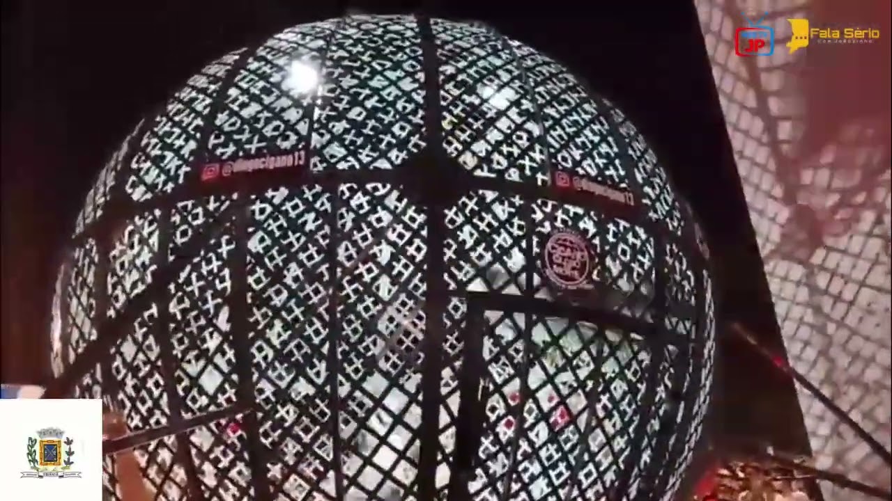 Preparem se para a adrenalina! 💀 VÍDEO da apresentação de tirar o fôlego do CIGANO GLOBO DA MORTE