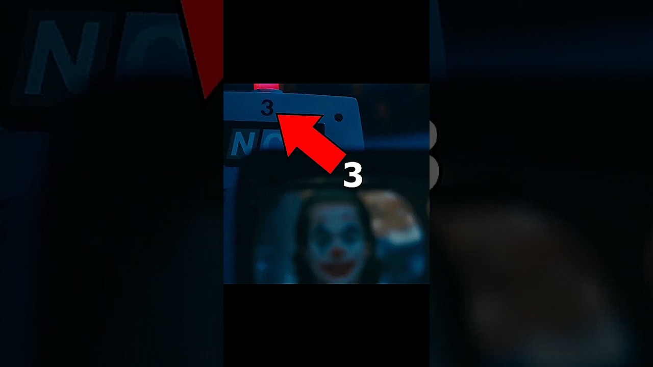Watch visual representation from 11 to 1 in joker movie #shorts #youtubeshorts #joker on YouTube