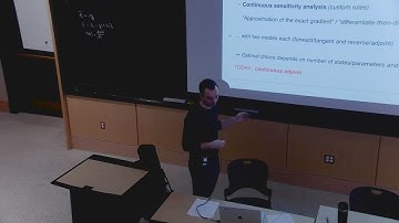 Lecture 6 Part 1: Adjoint Differentiation of ODE Solutions