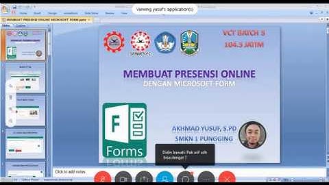 Membuat Presensi Online dengan Microsoft Form