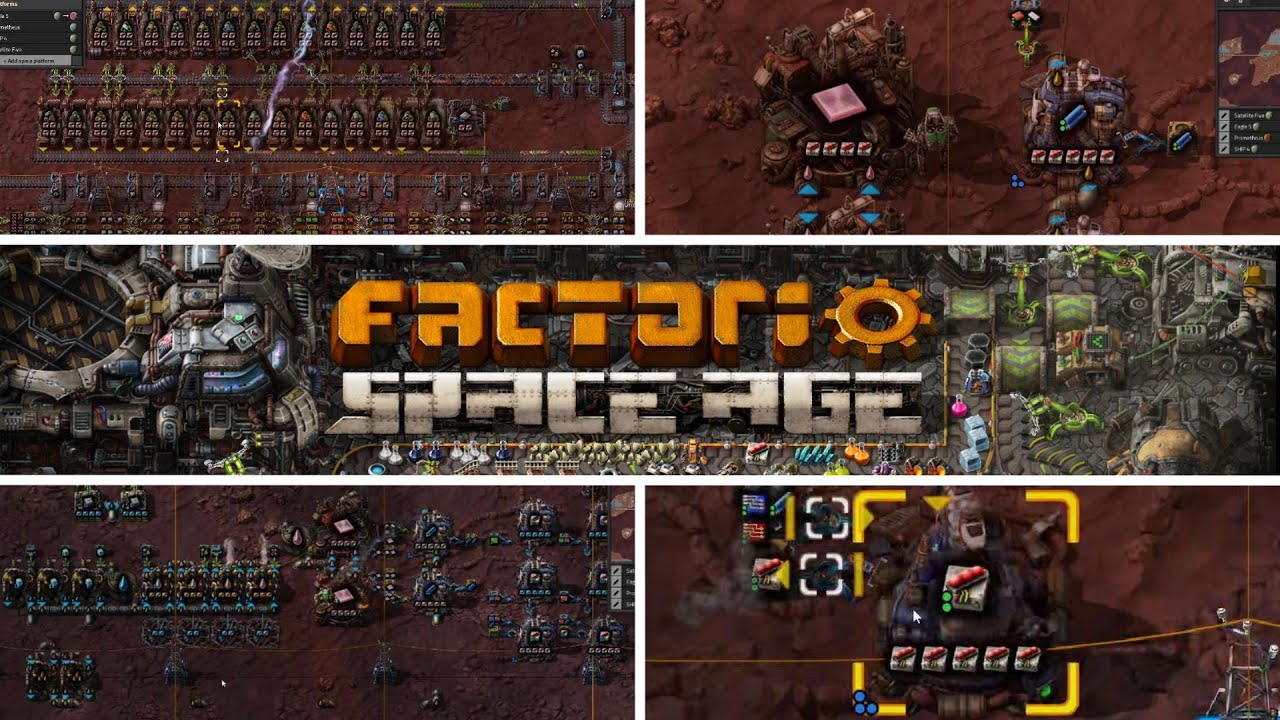 Factorio SPACE AGE DLC EP14 Crafting Uncommon and Rare Quality Modules!