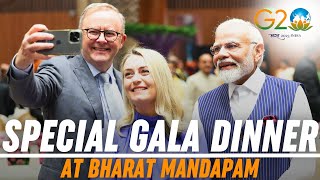 Exclusive visuals from Gala dinner during G20 Summit at Bharat Mandapam screenshot 1