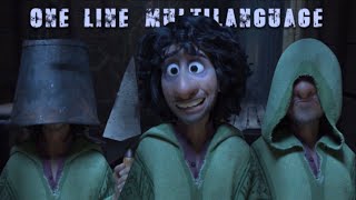 Bruno, Hernando and Jorge | One Line Multilanguage | Encanto