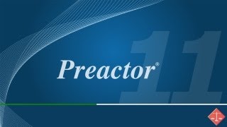 Introducing Preactor 11