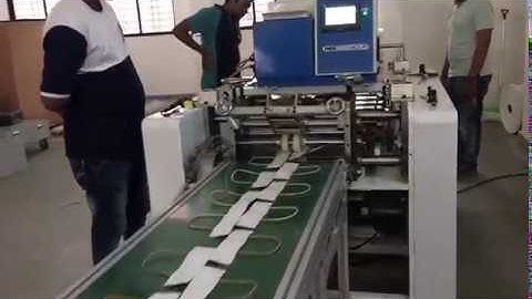 KTPM-HMTH Series High Speed Hot melt Glue Twisted Handle Making Machine