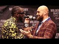 DEONTAY WILDER VS TYSON FURY - THE FULL  CRAZY LOS ANGELES PRESS CONFERENCE