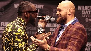 DEONTAY WILDER VS TYSON FURY - THE FULL CRAZY LOS ANGELES PRESS CONFERENCE