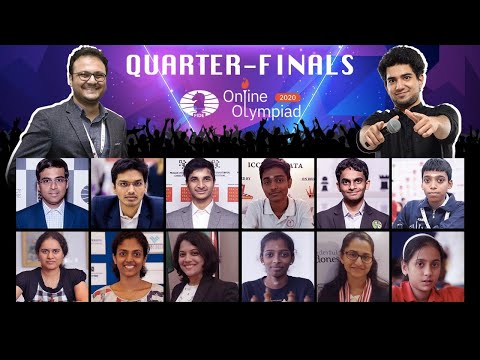 CHESS OLYMPIAD QUARTER FINALS - INDIA vs ARMENIA