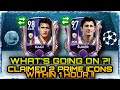 WHAT'S GOING ON?? CLAIMED 2 PRIME ICONS IN 1HOUR! | FIFA MOBILE 21| SICK PRIMES + EVENT ICON CLAIMED