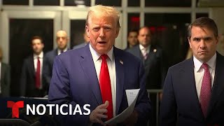 Trump corre el riesgo de que el juez Merchan lo mande a la cárcel | Noticias Telemundo