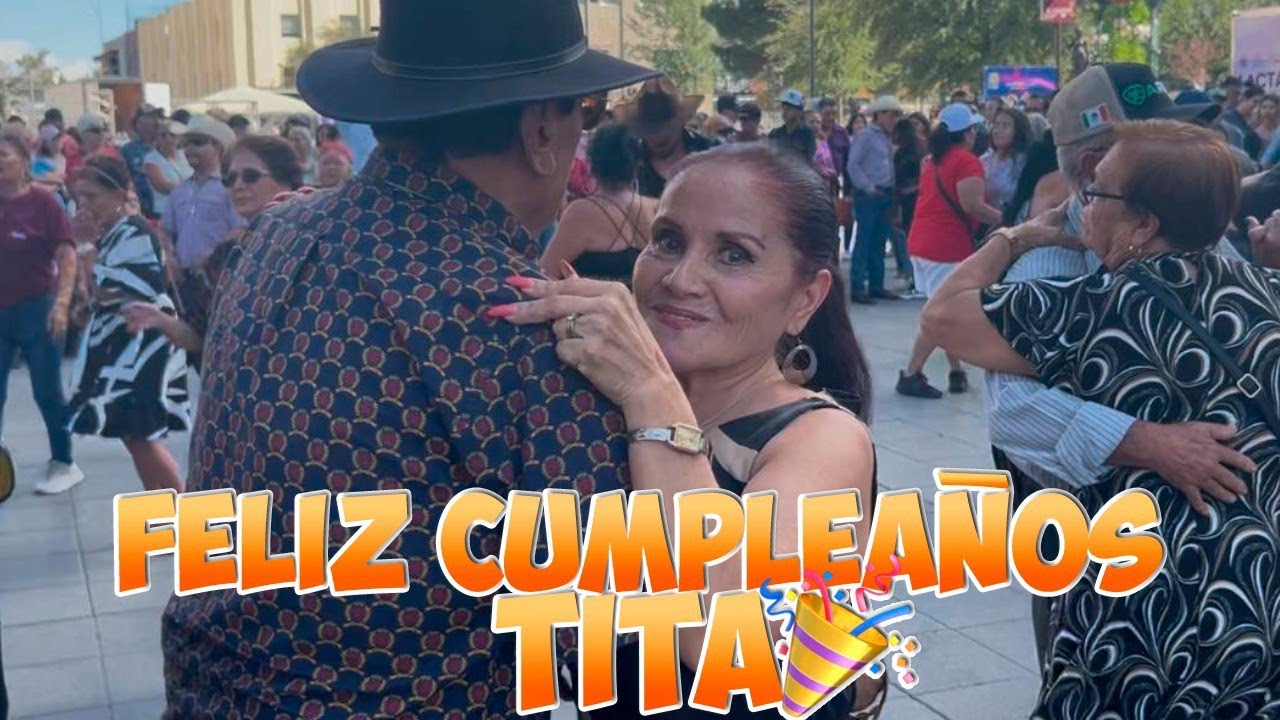 Felicidades Tita🎉🎂 bailando con @musicalmilagroofficial 