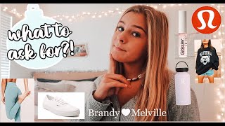 things teens ask for christmas