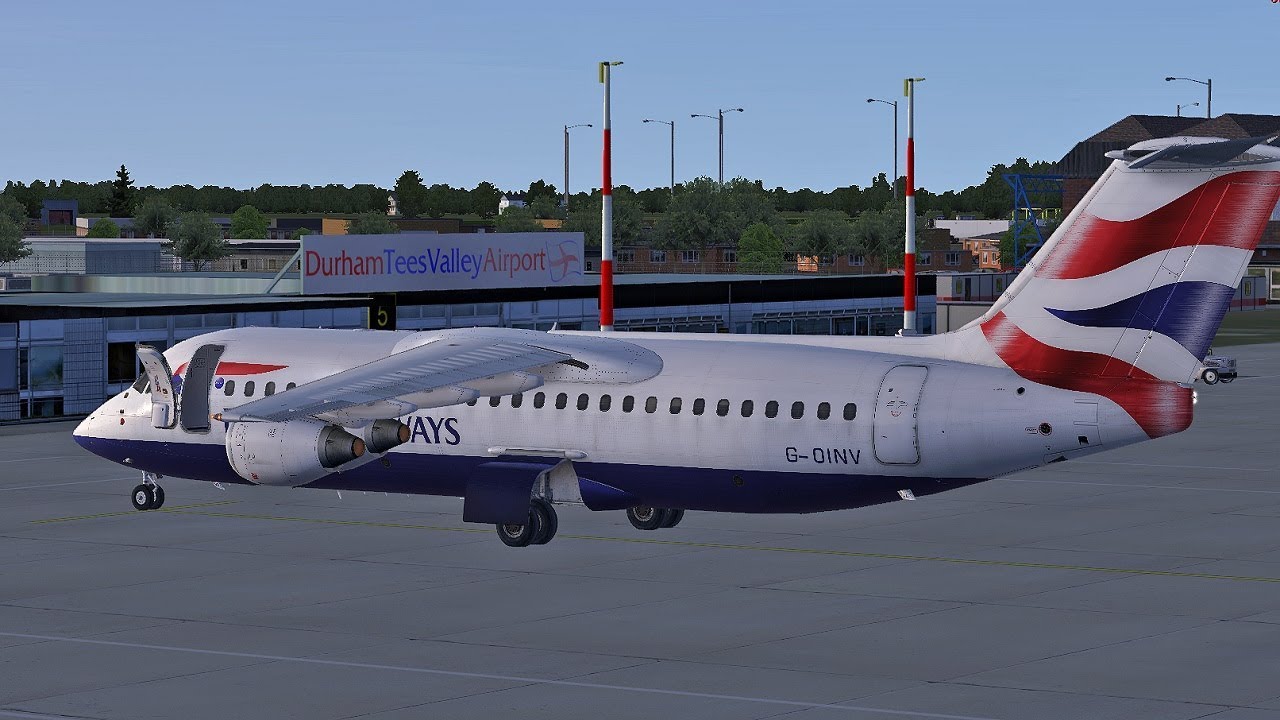 Special : SoarFly Concept Durham-Tees-Valley Airport review | BAE146-300 VFR Circuits