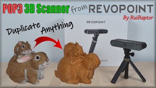 New REVOPOINT POP 3 (3D Scanner) - Analysis, Tests & Review