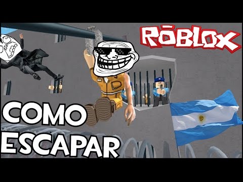 COMO ESCAPAR DE UNA CARCEL ARGENTINA||ROBLOX Prison Life