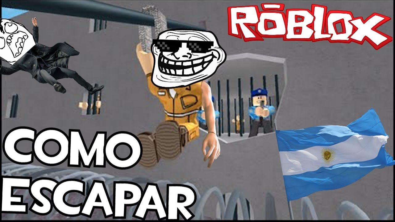 como escapar de una carcel argentina roblox prison life