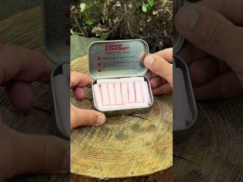 Ultimate Fire Starter for Harsh Conditions — Ignites Instantly! #camping #lifehacks