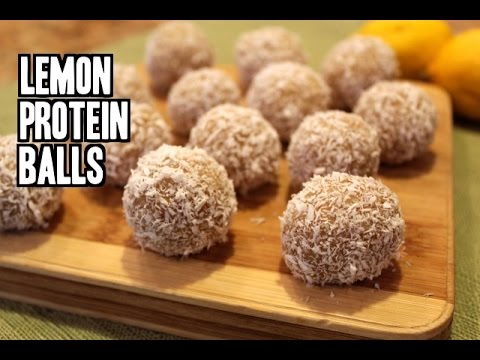 Lemon Protein Bites