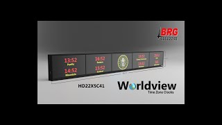 HD22X5C41 Worldview Time Zone Clock by BRG Precision Products.mp4