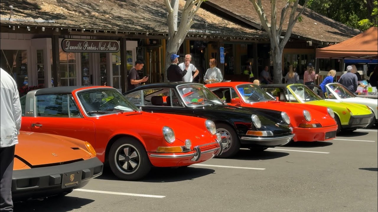 Porsche Memorial Day Car Show in Danville!