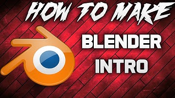 How to make a intro with blender 2016