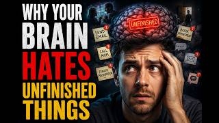 WHY YOUR BRAIN HATES UNFINISHED THINGS