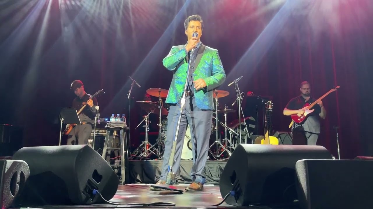 MMP Hall of Fame Member Brandon Bennett performs Can't Help Falling in Love in Biloxi on 7 Oct  23.