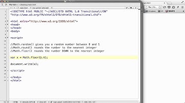 JavaScript - 40. Working with the Math object in JavaScript
