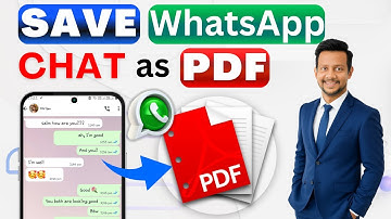 How to Export WhatsApp Chat to PDF 🤯 Convert in 2 Minutes! | FREE & Easy Method