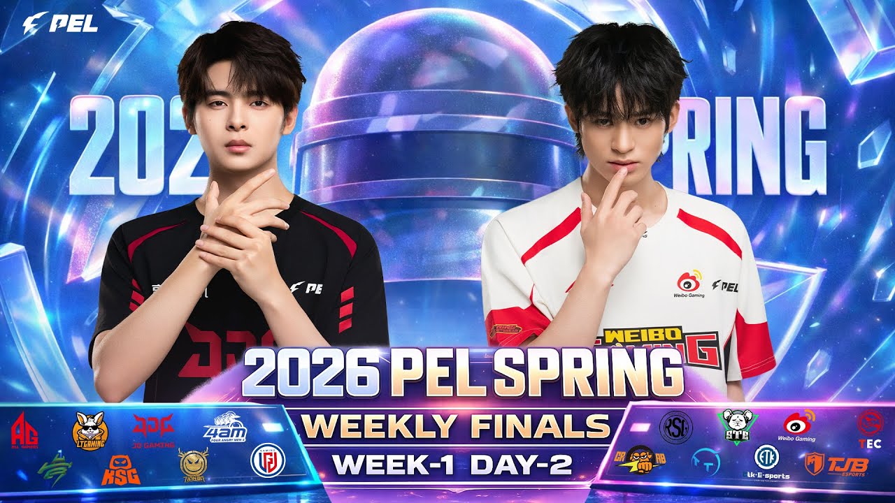 LIVE | 2026 PEL SPRING WEEK 1 DAY 2 | WEEKLY FINALS DAY 1
