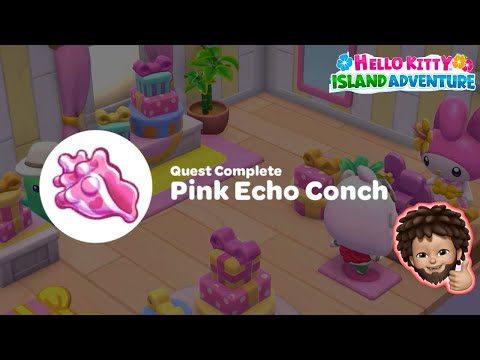 Hello Kitty Island Adventure - Secret quest | Pink Echo Conch