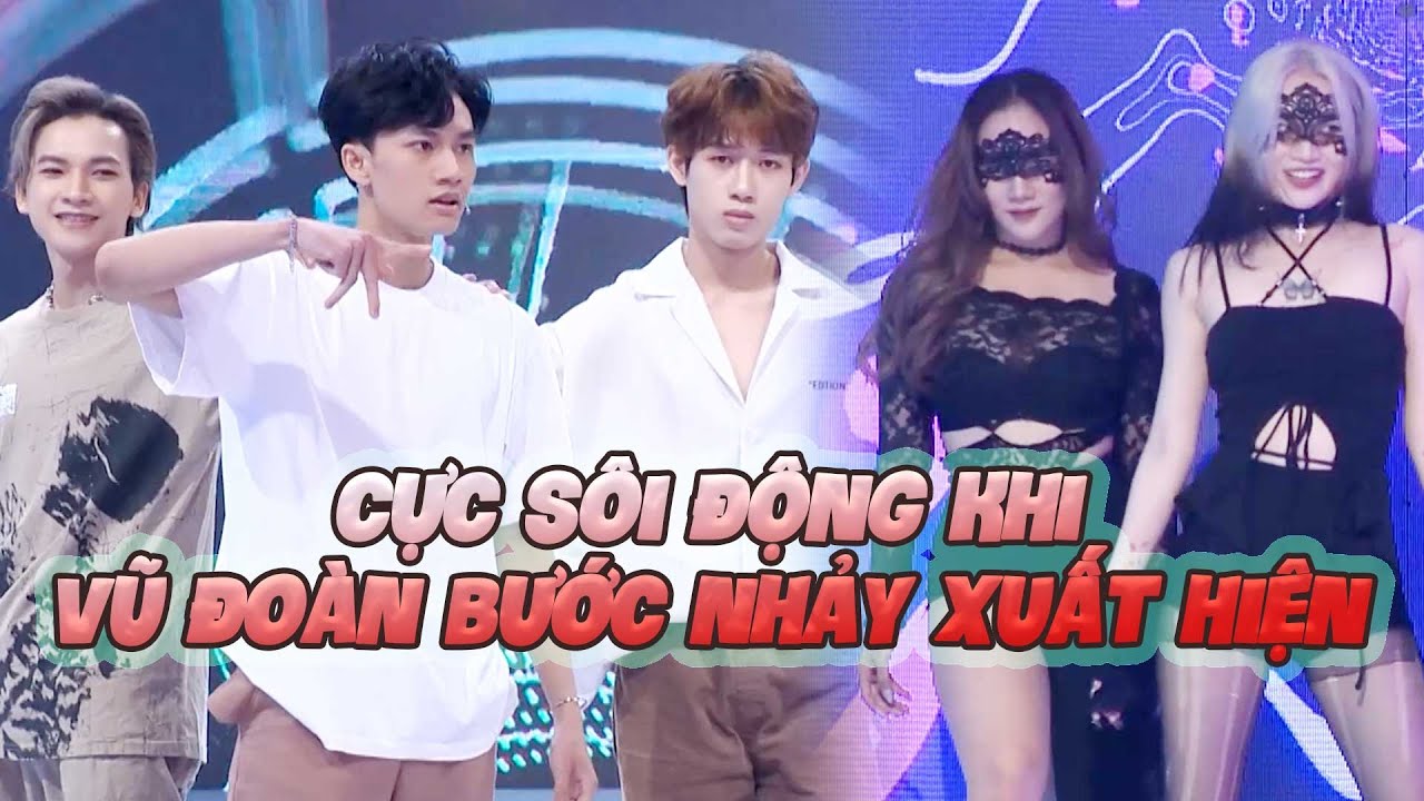 Các dancer Vũ Đoàn Bước Nhảy nhảy “cực cháy” làm dàn khách mời đứng ngồi không yên | Tỏ Tình Hoàn Mỹ