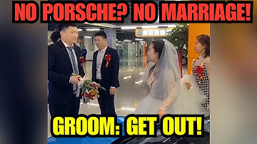 Bride Forced Him to Buy a Porsche on the Wedding Day—or No Marriage. Groom Walked Out!