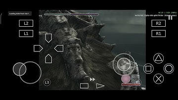 Shadow of colossus defeating colossus 2 AetherSX2
