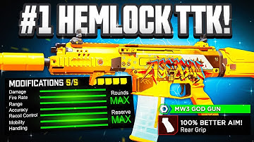 Goodbye STG, Hello ISO HEMLOCK in MW3 SEASON 5 RELOADED 🤯 (Best Iso Hemlock Class Setup Loadout Meta