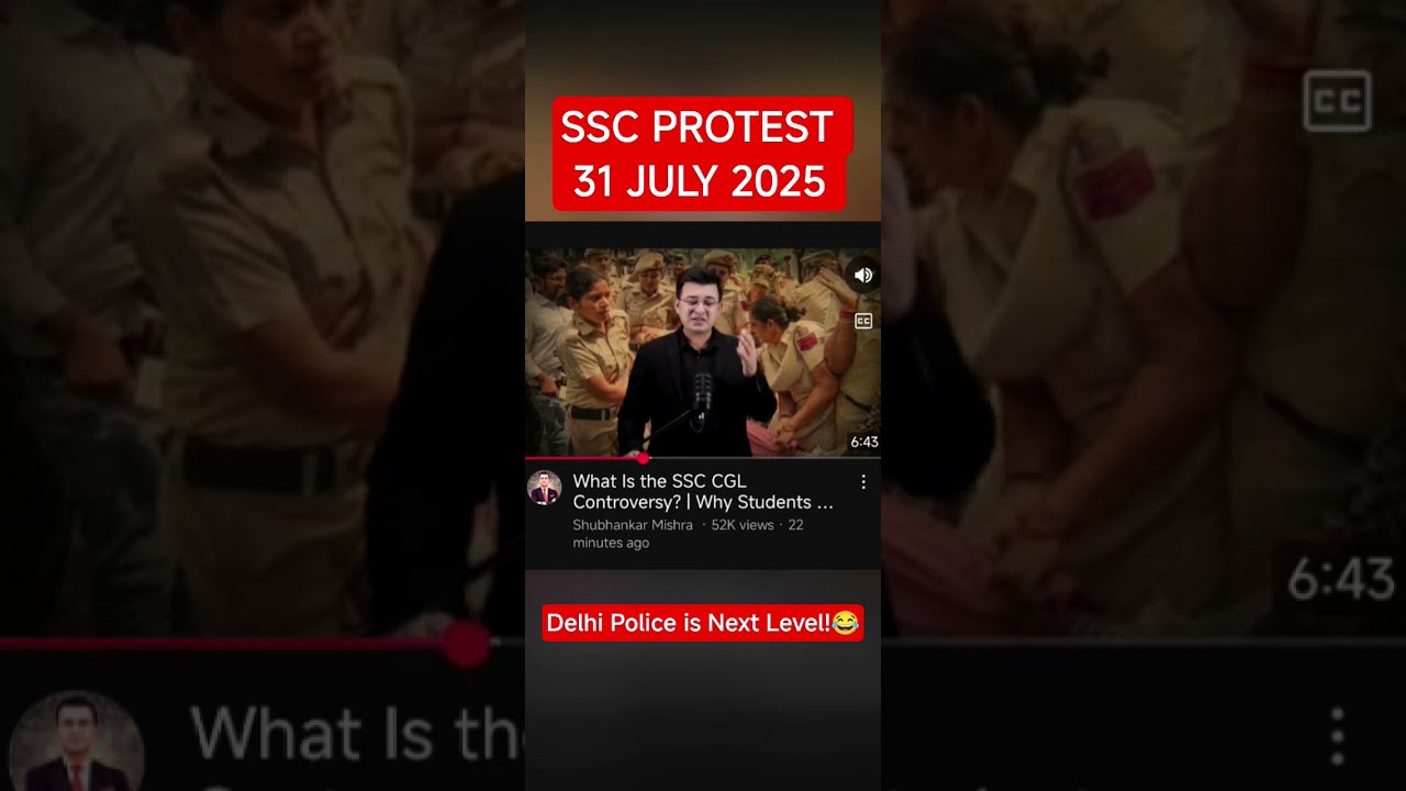 SSC PROTEST is Gone Wrong!😂 