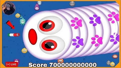 LIVE 🛑 ..🐍WORMSZONE.IO | Giant Slither Snake Top 01 🏆 | Epic Worms Zone Biggest Snake Gameplay! |